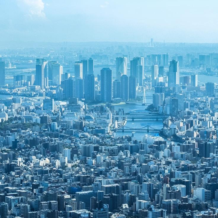 Families relaxing in a mall food court area